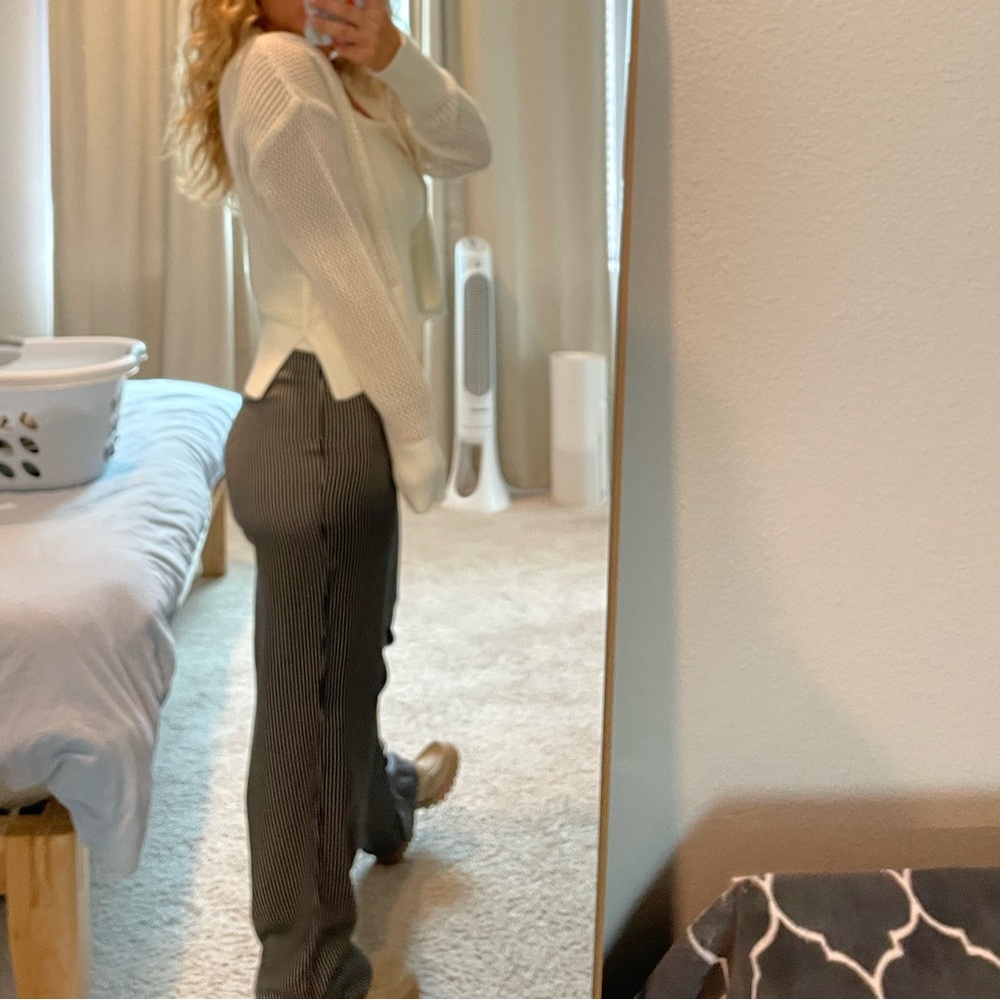 Armani collezioni pin striped pants